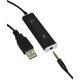 Plusonic Business Headset/15.1P/monaural/USB & 3,5mm Klinke