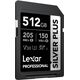 Lexar SDXC Professional SILVER Plus 1066x UHS-I/U3/A2/4K R205/W150 (V30) 512GB