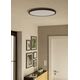 Ceiling LED lamp EGLO ROVITO-R IP44 20W 2700-6500K 2900lm black O50cm with remote control