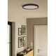Ceiling LED lamp EGLO ROVITO-R IP44 18W 2700-6500K 2300lm black O39cm with remote control