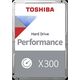 Toshiba X300 Performance HDWR760UZSVA - Festplatte - 6 TB - intern - 3.5" (8.9 cm) - SATA 6Gb/s - 7200 rpm - Puffer: 512 MB