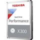 Toshiba X300 Performance HDWR760UZSVA - Festplatte - 6 TB - intern - 3.5" (8.9 cm) - SATA 6Gb/s - 7200 rpm - Puffer: 512 MB