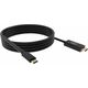 8K bei 60 Hz - USB-C 3.1 (m) zu DP 1.4 (m) - Aussendurchmesser 4,5 mm - 32 AWG - 2 m - schwarz