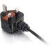 Cbl/2m BS 1363 to IEC 60320 C5 Pwr Cord