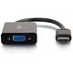 C2G HDMI to VGA Adapter - HDMI to VGA Converter - M/F - Videokonverter - HDMI - VGA - Schwarz
