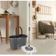 Mop obrotowy z wiadrem 19 l GREY