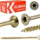 WOOD SCREWS TORXKWHT 4.0X70 200PCS