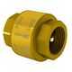SPRING CHECK VALVE F-F 1/2" METAL PISTON