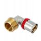 Diamond kolano zaprasowywane KOL-CH PEX-AL-PEX z mosiądzu 3/4"x20 FZZ-004.3/4X20.KOL-C