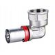 Diamond kolano zaprasowywane, KOL-DZ, PEX-AL-PEX z mosiądzu 1"x32 FZZ-005.1X32.KOL-D