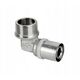Diamond kolano zaprasowywane, KOL-DZ, PEX-AL-PEX z mosiądzu 3/4"x25 FZZ-005.3/4X25.KOL-D