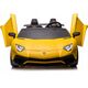 Lean Cars Auto Na Akumulator Lamborghini XXL A8803 Żółte 24V