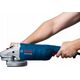 Bosch Bosch angle grinder GWS 22-230 J Professional (blue, 2,200 watts, incl. Diamond cutting disc)
