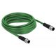 Καλώδιο δικτύου DELOCK M12 4 Pin D-kodiert ST σε ST TPU 5 m