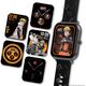 abyx Smartwatch Fit Touch 3 Naruto Uzumaki space γκρι