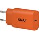 Φορτιστής Club3D Lifestyle USB-C 30Watt, 2 τεμάχια πορτοκαλί λιανικής