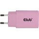 Φορτιστής Club3D Lifestyle USB-C 30Watt, 2 τεμάχια ροζ λιανικής