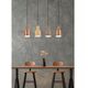 Κρεμαστό φωτιστικό TRIO Agudo, 4 x E27, max 40W, 80 x 12 x 150 cm