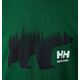 Φούτερ HELLY HANSEN Graphic Sweatshirt, πράσινο M