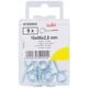 EYE SCREW 16X6X2,8X13 ZINC PLAT/ 9PCS
