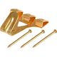 PICTURE HOOK PLAT 4/3 HOLES 35X31/5PCS