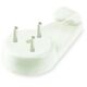 PICTURE HOOK 30X12 PLASTIC WHITE/ 3PCS