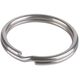 WIRE KEY RING 16 NICKEL PLAT/ 6PCS