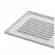 GRILL F/RAD. MR4010 400X100MM METAL WHT