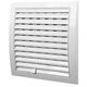 GRILLE ADJUSTABLE 148X153/D100, WHITE