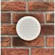 GRILLE VENTILATION D125 WHITE
