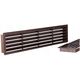 GRILLE DOOR VENTILATION 450X92, BROWN