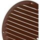 GRILLE METAL D160, BROWN