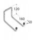 HOOK H2U160 160X120X50MM 5823