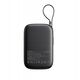 Powerbank Joyroom JR-PBF18 22.5W 10000mAh z wbudowanym kablem Lightning + kabel USB-C 0.25 cm  - czarny