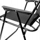 Πτυσσόμενη καρέκλα κάμπινγκ PLATINET KRZESŁO KAMPINGOWE SKŁADANE 52X44X75 CM FULL BLACK [45912]