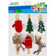 ΔΙΑΚΟΣΜΗΤΙΚΟ BN KLAMERKI MIX 6ΤΕΜ Craft with Fun PBH 12/144