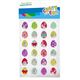 ΑΥΤΟΚΟΛΛΗΤΑ PUFFY ΠΑΣΧΑΛΙΝΑ ΑΥΓΑ 24ΤΕΜ Craft with Fun