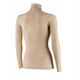 Γυναικεία μπλούζα με ζιβάγκο COMFORT MERINO μπεζ L