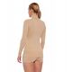 Γυναικεία μπλούζα LS1627W με ζιβάγκο COMFORT MERINO μπεζ XL