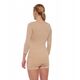 Γυναικεία μπλούζα LS1628W με μανίκι 3/4 COMFORT MERINO μπεζ L