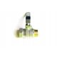 ΣΦΑΙΡΙΚΗ ΒΑΛΒΙΔΑ ΝΕΡΟΥ TYTAN 1"  ΛΑΒΗ  N/W ZKWD-PP-25-NW //!ZKW-25WN-R-H-TYTAN