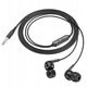 HOCO słuchawki przewodowe Jack 3,5 mm z mikrofonem M124 czarne