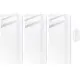 3x Szkło na ekran + szkło na aparat BIZON Clear do Asus Zenfone 10