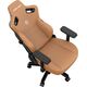 Fotel Anda Seat Fotel gamingowy skórzany Anda Seat Kaiser 3 XL brązowy obrotowy