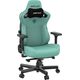 Fotel Anda Seat Fotel gamingowy skórzany Anda Seat Kaiser 3 XL zielony obrotowy