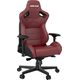 Fotel Anda Seat Fotel gamingowy do biura skórzany Anda Seat Kaiser 2 XL bordowy obrotowy