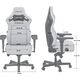 Fotel gamingowy Kaiser 4 L Anda Seat skórzany czarny