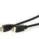 Καλώδιο HDMI Υψηλής Ταχύτητας TECHLY με Ethernet 1,5m Μαύρο 2xHDMI Βύσμα 19 ακίδων με Επίχρυση Επίστρωση AWG30