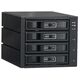 JOUJYE JJ-N-46TM υποστηρίζει SATA3/SAS3 με έως και 12Gbps και μπορεί να φιλοξενήσει έως και 4 x 6,4cm/8,9cm 2,5 ίντσες/3,5 ίντσες HDD/SSD