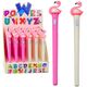 Długopis Świecący Różowy Flaming Niebieski Tusz 0.7mm Mix LEAN